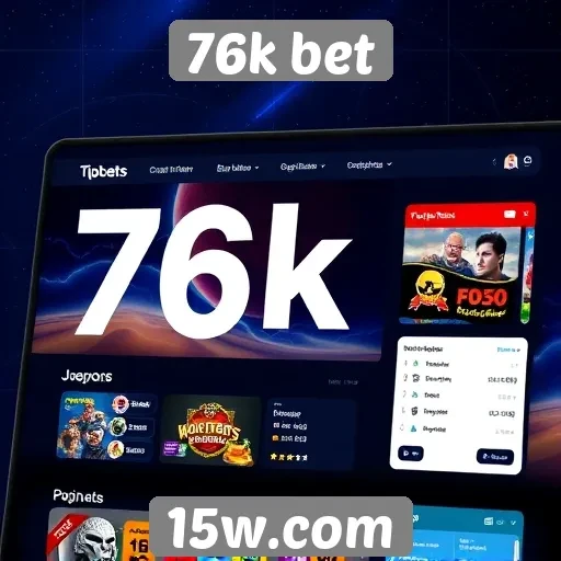 Experiência do usuário no site 76k bet